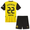 Oficiální Fotbalový Dres Borussia Dortmund Maatsen 22 Domácí 2024-25 pro Děti